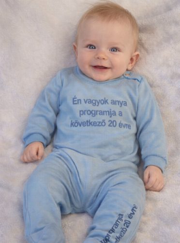 Baby Én vagyok anya programja.... felirattal 