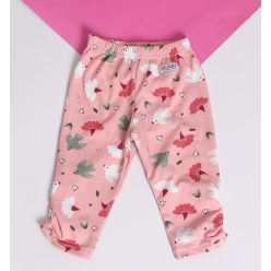 DU&KI Halász legging rózsaszín madaras