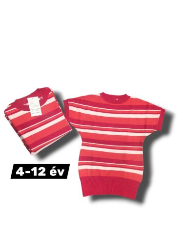 Lányka puha tapintású kötött mellény 