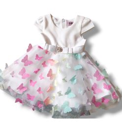 Lányka tüll alkami ruha 3,-6hó