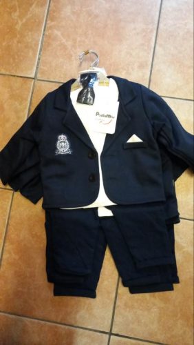 Fiú alkalmi pamut szett