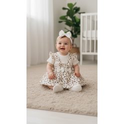 Baby 3 részes Pamut szett leopárd mintás 