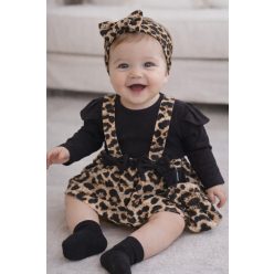 Baby leopárd mintás 3 részes szett 