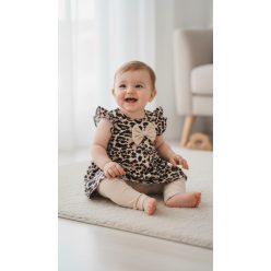 Baby leopárd mintás szett