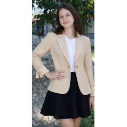 Lány blézer kabát bézs 