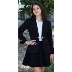 Lány Blézer kabát Fekete 