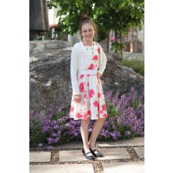 Lány alkalmi ruha virágos 