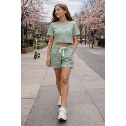 Lány shortos együttes menta 