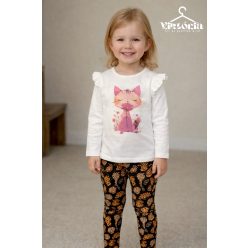 Lányka cicás felső 