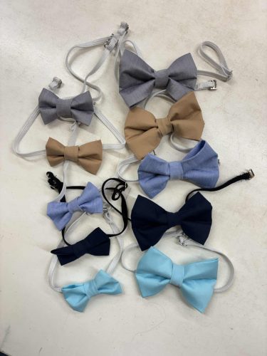 Csokornyakkendő több színben 