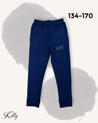 Fiú pamut nadrág kék 