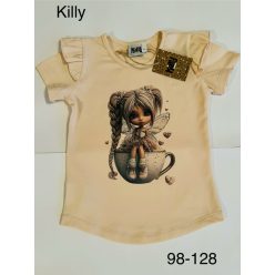 Lányka pamut felső kislány 