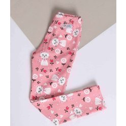 DU&KI Legging rózsaszín cicás
