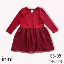 Lányka csillogó pamut ruha 