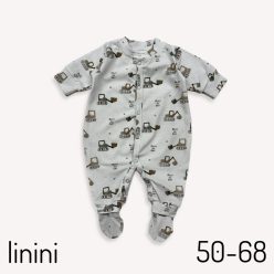 Baby fiú rugi munkagépes