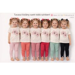 Lányka pamut nadrágok több színben 