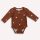 Baby Hosszú Ujjú Body Barna Mackó