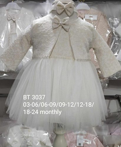 Baby keresztelő ruha szett pezsgő 