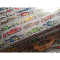 Super cars - versenyautós - ovis ágynemű