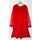 Pöttyös ujjú ruha - piros