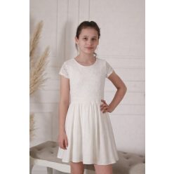 Killy csipkés alkalmi ruha - nyers