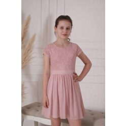 Killy csipkés alkalmi ruha - púder
