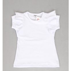 DU&KI FODROS RÖVID UJJÚ LÁNY PÓLÓ - fehér