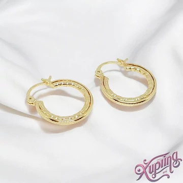 Antiallergén Molde 14K XP karika fülbevaló 2cm