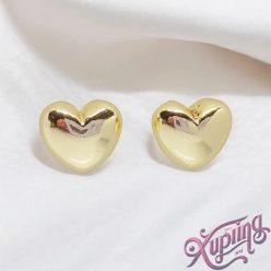 Antiallergén Heart 14K XP szív fülbevaló